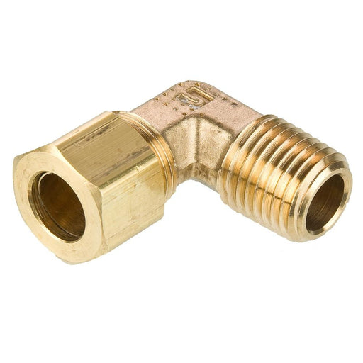 Codo Parker 169C-5-6 — 5/16" Laton Forjado 90°