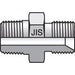 Adaptador Parker 16F3P4S — JIS 60° Cono 3000 PSI Acero