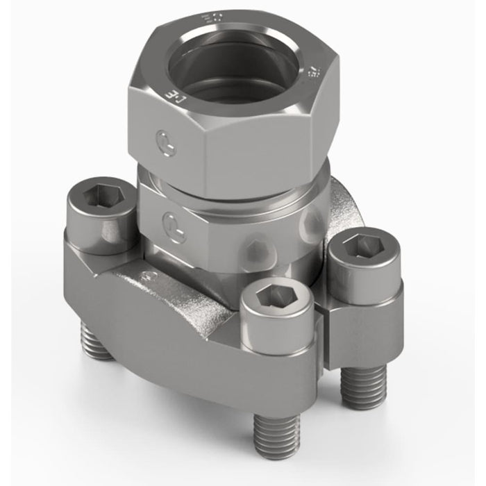 Adaptador Parker GFS62/16SCF — Brida SAE ISO 6162