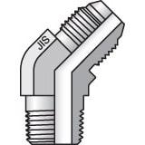 Adaptador Parker 16V3T4S — JIS 30° Flare 3000 PSI Acero
