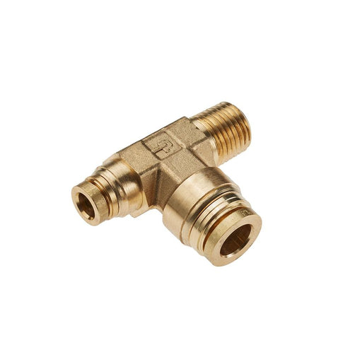 Tee Parker 171PTCNS-6-4-4 — Rígido 3/8" a 1/4" NPT 1/4"