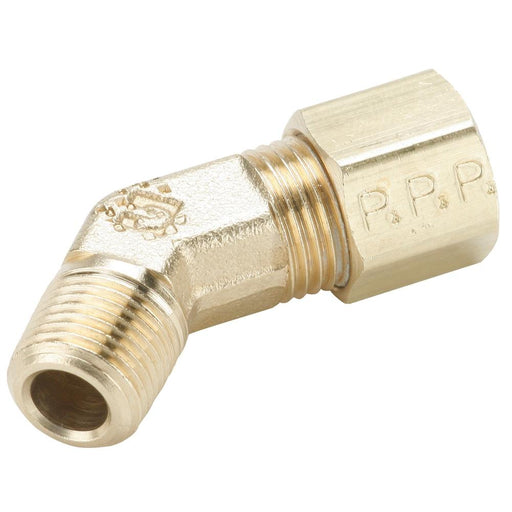 Codo Parker 179C-8-6 Latón 45° Compresión 1/2" NPTF