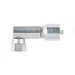 Conector Parker 1B443-8-8 — Serie 43 Prensado 1/2"