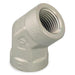 Conector Parker 1 DD45-S Acero 1800 PSI Pipe Fitting