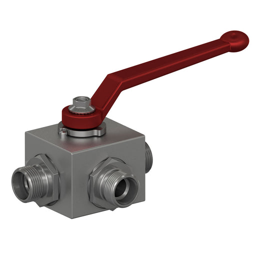Válvula Parker KH3/2-12L71X — 3 Vías EO 24° 12mm