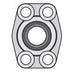 Brida Parker 24G5Q2BSX 4-Bolt Hidráulica 2700 psi