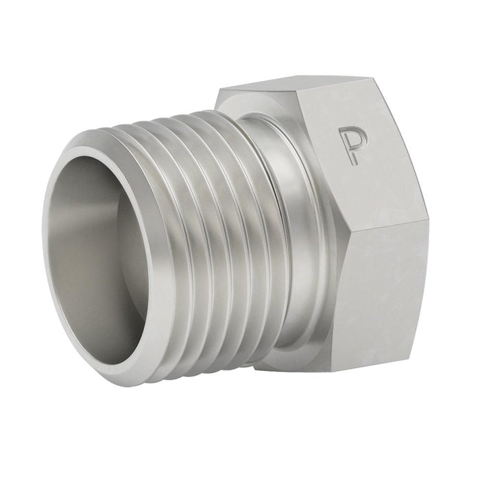 Conector Parker 2 PNU-S — Ferulok Acero 24° 6000psi