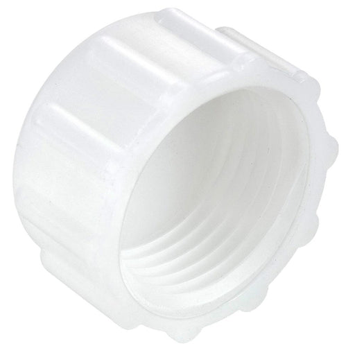 Tapa Parker 313GH-12N — Nylon Blanco Manguera Jardín 3/4"