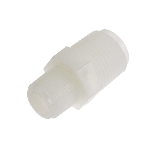 Niple Parker 316P-6N 3/8" NPT Nylon Blanco Hexagonal