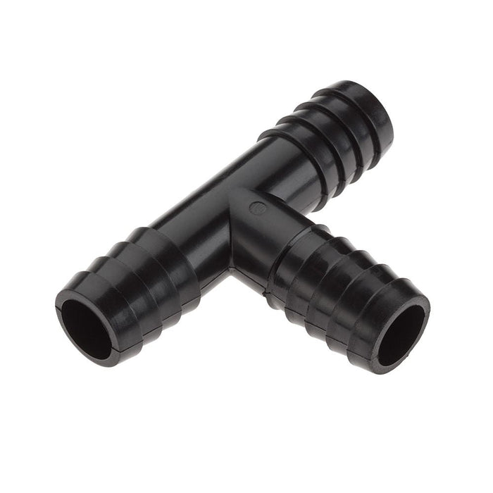 Tee Parker 364HB-3PP — 3/16" Polipropileno Negro Union