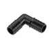 Codo Parker 365HB-6PP — 3/8" Polipropileno Negro 90°