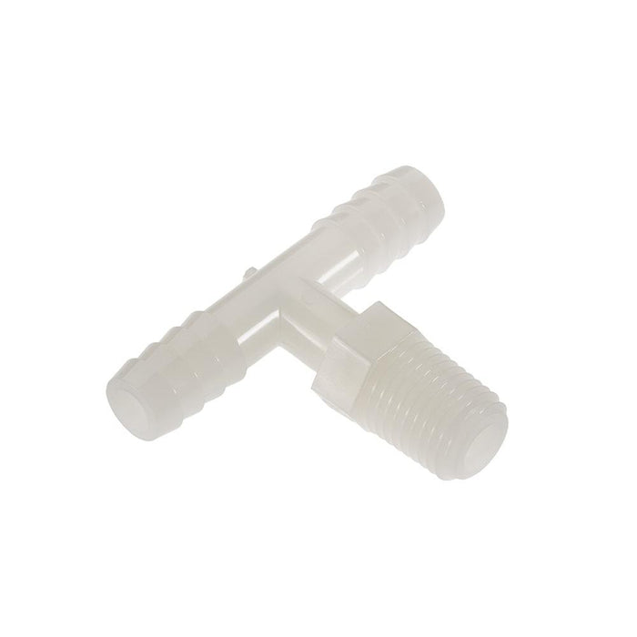 Tee Parker 372HB-4-2N — 1/4" Nylon Blanco NPT Macho