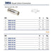 Conector Recto Parker 3806 62 00 — Acero 316L Push-In