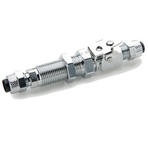 Acoplamiento Parker 394P-4-4 — Poly-Tite Latón Cromado