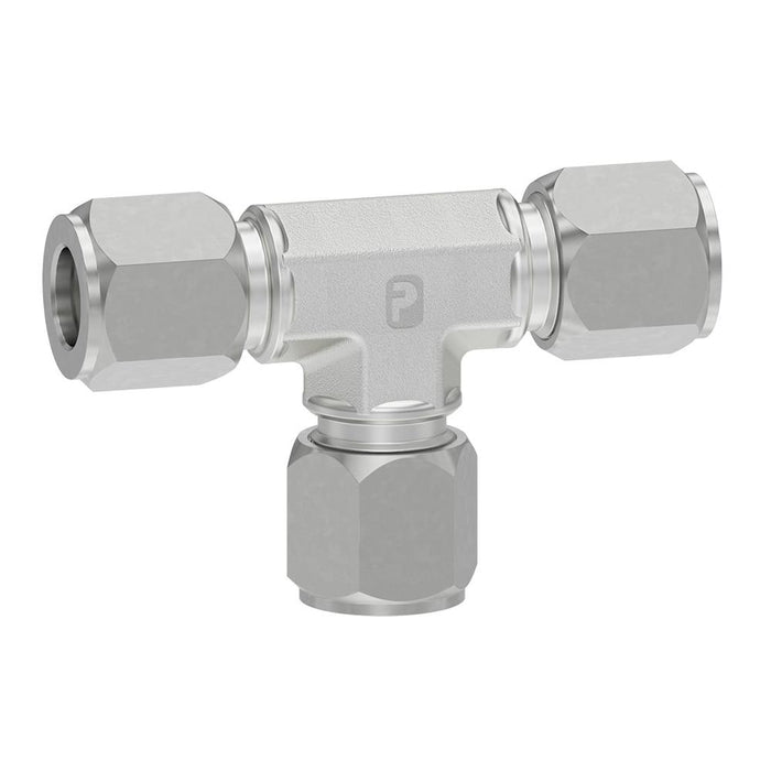 Tee Ferulok Parker 3 JBU-S — Acero 5000 psi 24°