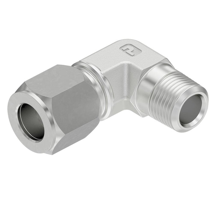 Conector Ferulok Parker 4 CBU-SS — Acero Inoxidable 24°