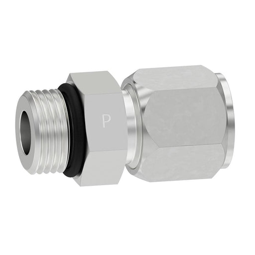 Conector Parker 6-8 F5BU-S — Ferulok 24° Acero