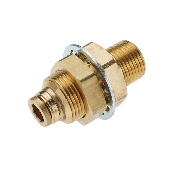 Conector Parker 68PTCBH-8-8 — Push Connect Mamparo NPT