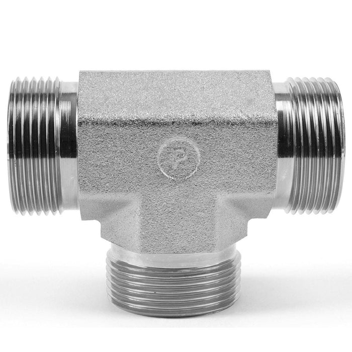 Adaptador Parker 6JMK4S — Rosca Tubo 5000psi Acero
