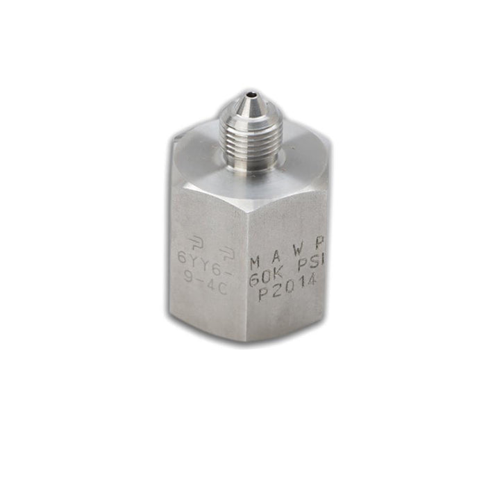 Adaptador Parker 6YY6-4-6C — Alta Presión 9/16"-18
