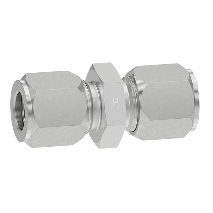 Conector Parker 6 HBU-SS Ferulok Acero Inox 6000 PSI