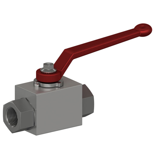 Valvula Bola Parker KH5/8CFX — Recta 2-Vías 100°C