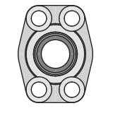 Brida Parker 8G5Q1BSS — 4 Pernos 5000 PSI