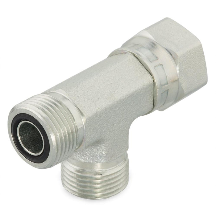 Tee Parker 8R6MLOS — Seal-Lok ORFS 9200 psi SAE