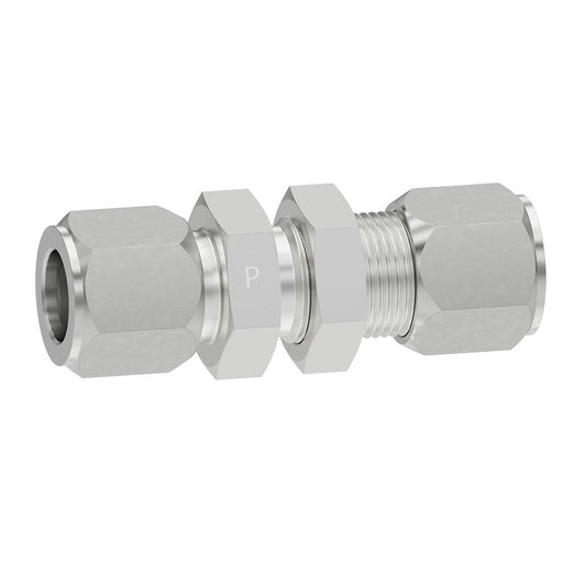 Conector Parker 8 WBU-SS — Ferulok Acero Inoxidable 24°