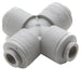 Cruz Parker A4CU4-MG — Acetal Gris FDA 1/4" TrueSeal