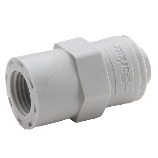 Adaptador Parker A4FA7-MG — Acetal Gris Grifo 1/4"