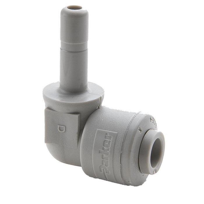 Codo Parker A5TEU5-MG — 90° Acetal Gris 5/16" TrueSeal