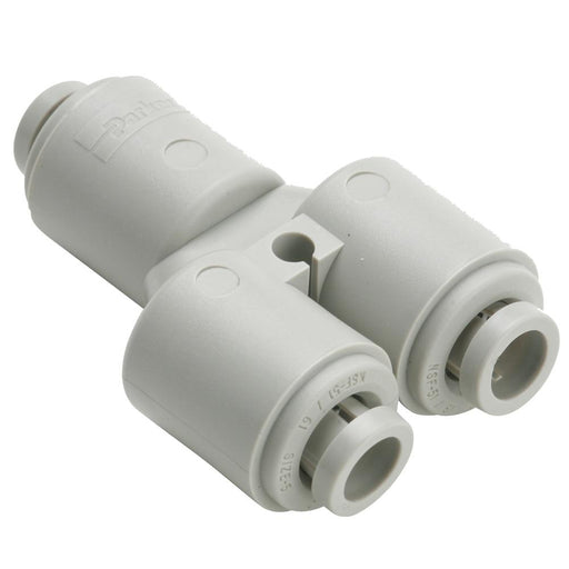 Conector Y Parker A6WY4-MG Acetal 3/8" a 1/4" FDA