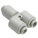 Conector Y Parker A6WY4-MG Acetal 3/8" a 1/4" FDA