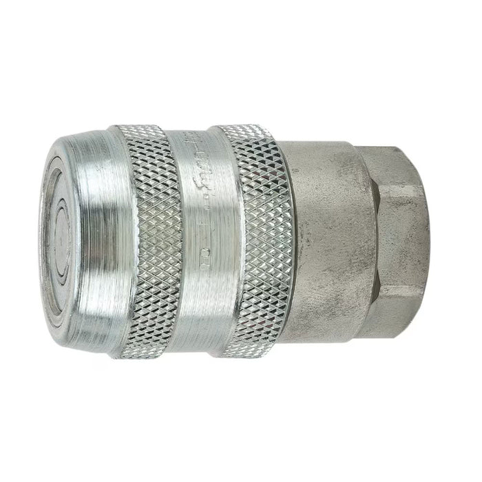Acoplador Rápido Hembra Parker 71-3C12-12F Serie 71 Flat Face Non-Spill Rosca Hembra NPTF 3/4 en Acero