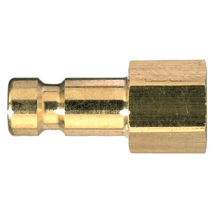 Acoplamiento Rápido Neumático Parker 20SFIW10MXN Macho Serie 20 Paso Recto sin Válvula Conexión Hembra BSPP G1/8 en Latón