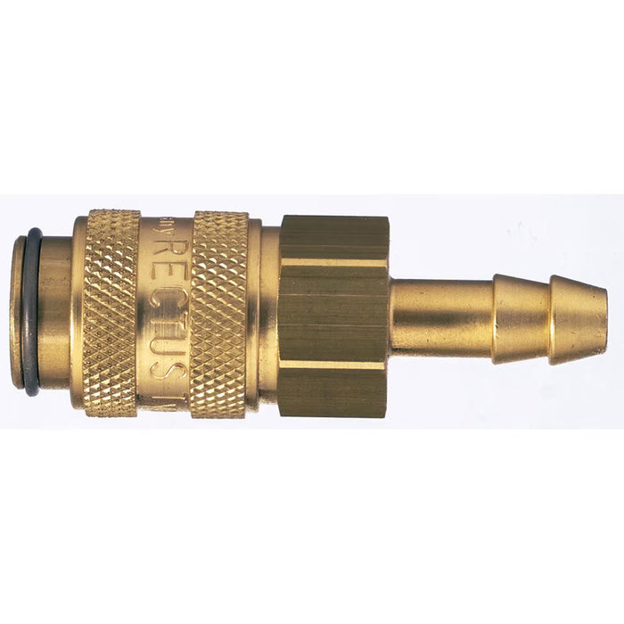 Acoplamiento Rápido Neumático Parker 21KBTF06MPX Hembra Serie 21 Doble Cierre Conexión Barb para Manguera de 6 mm en Latón