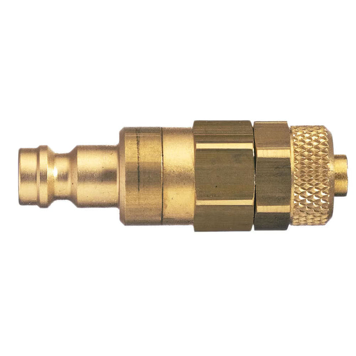 Acoplamiento Rápido Neumático Parker 21SBKO06MPN Macho Serie 21 Doble Cierre Conexión para Tubo 4x6 mm en Latón