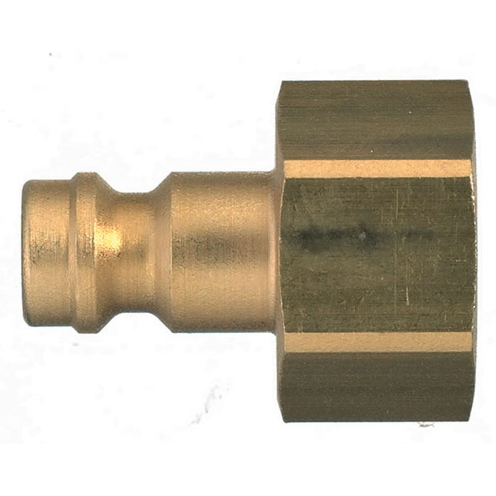 Acoplamiento Rápido Neumático Parker 21SFIW10MXX Macho Serie 21 Paso Recto sin Válvula Conexión Hembra BSPP G1/8 en Latón