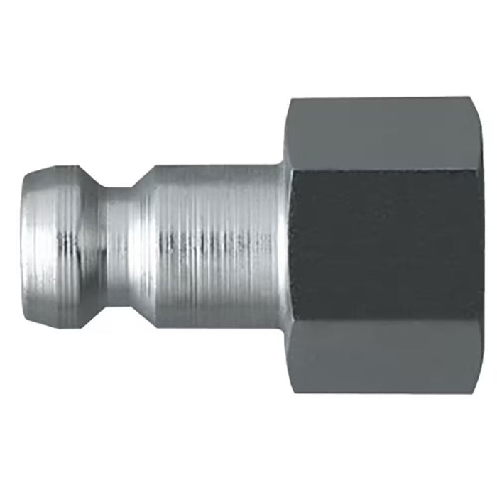 Acoplamiento Rápido Neumático Parker 21SFIW13EXX Macho Serie 21 Paso Recto sin Válvula Conexión Hembra BSPP G1/4 en Acero Inoxidable