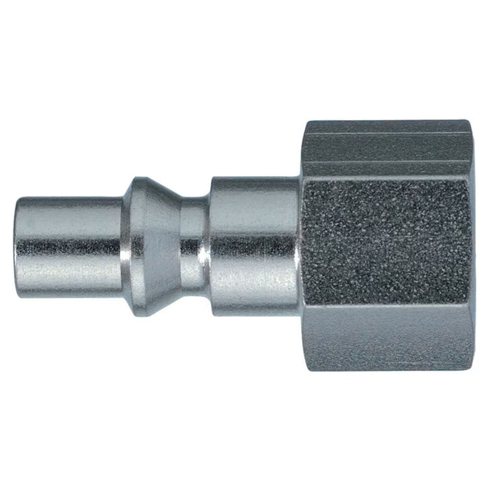 Acoplamiento Rápido Neumático Parker 22SFIW21SXN Macho Serie 22 Paso Simple sin Válvula Conexión Hembra BSPP G1/2 en Acero