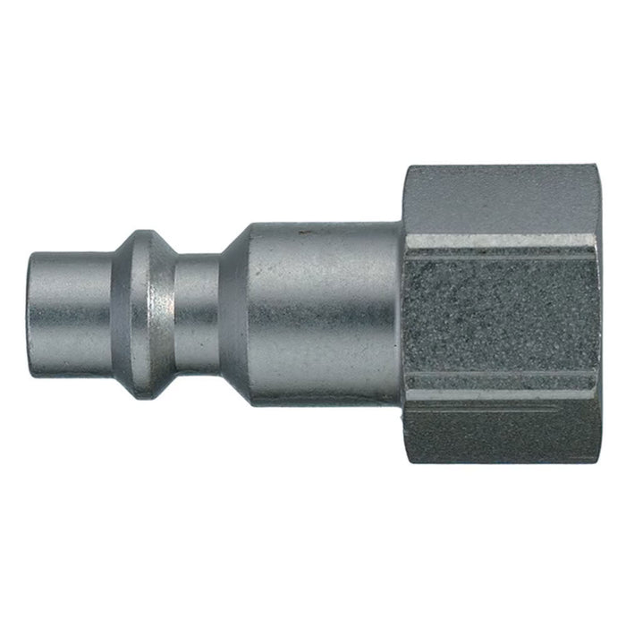 Acoplamiento Rápido Neumático Parker 23SFIW13SXN Macho Serie 23 Paso Recto sin Válvula Conexión Hembra BSPP G1/4 en Latón