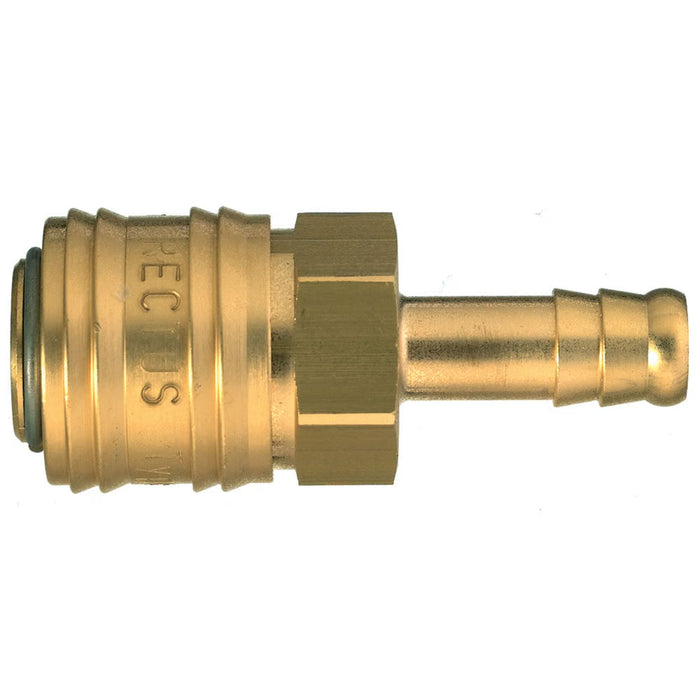Acoplamiento Rápido Neumático Parker 26KATF08MPX Hembra Serie 26 Conexión Barb para Manguera de 8 mm en Latón