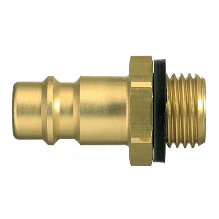 Acoplamiento Rápido Neumático Parker 26SFAW21MXX Macho Serie 26 Paso Recto sin Válvula Conexión Macho BSPP G1/2 en Latón