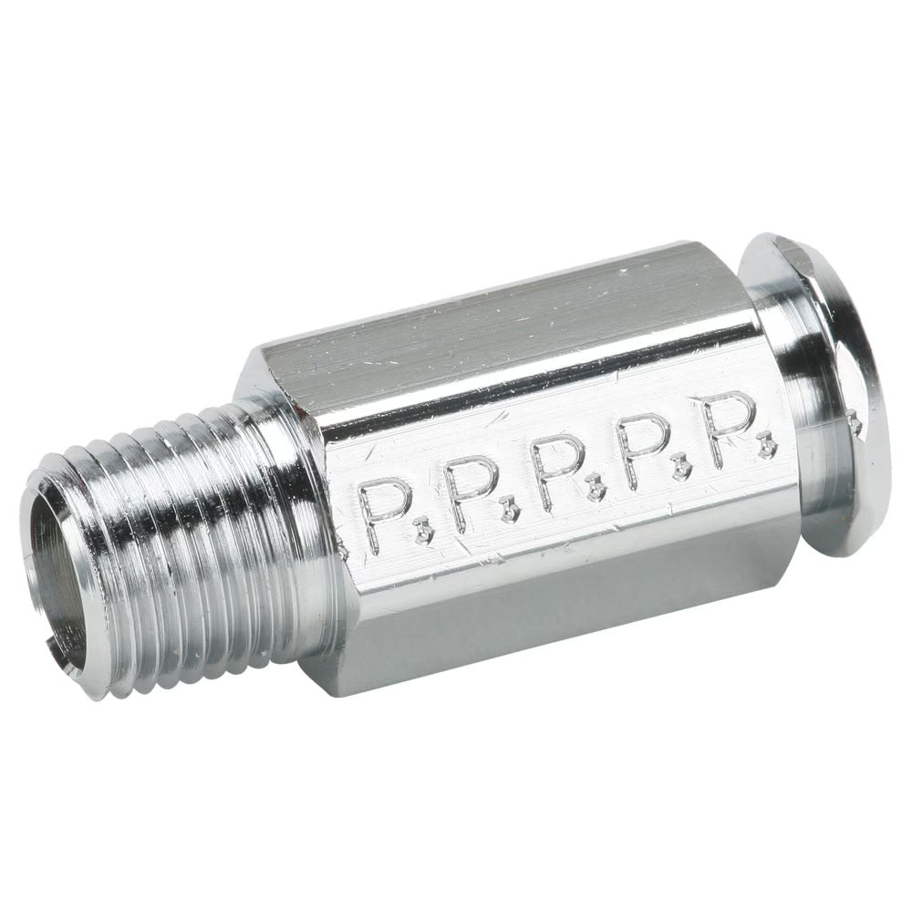 Acople Poly-tite Parker 391P-6-4 Latón Cromado de 3/8 in Plug-in Stem ...