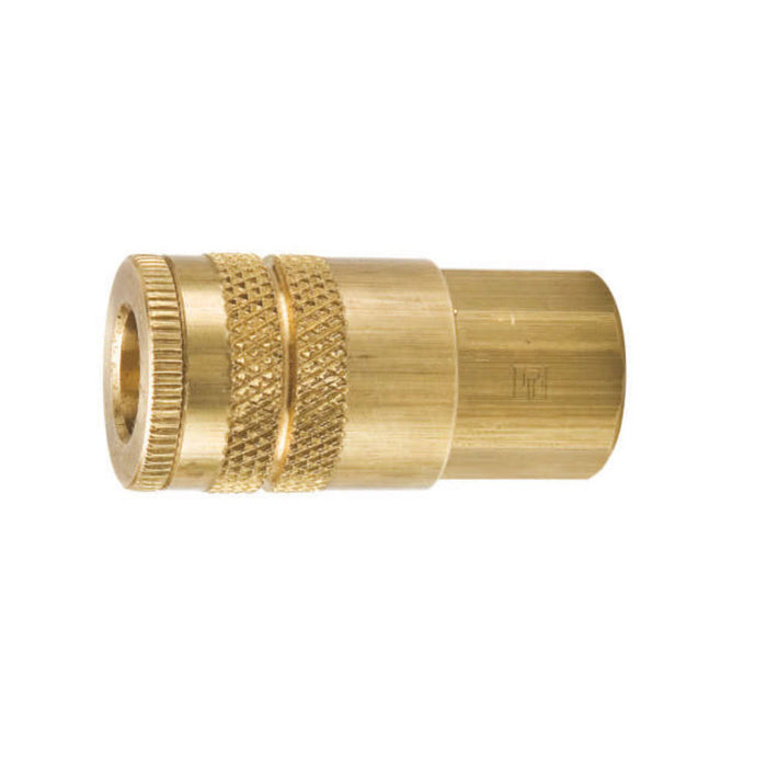 Acople Rápido Industrial Parker B23-BULK DE 1/4-18 NPTF Hembra de Latón