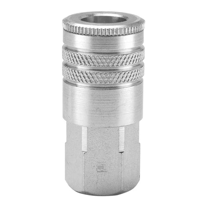Acople Rápido Manual para Aire Parker S23 NPTF Hembra de 1/4 in en Acero Inoxidable