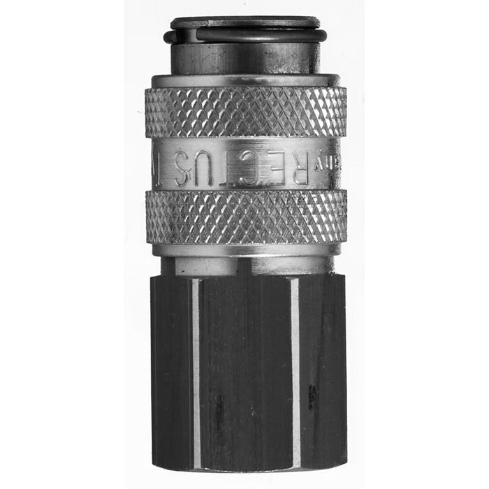 Acople Rápido Parker 21KAIN10MPN Hembra NPTF de 1/8 in Serie 21 para Aire Comprimido