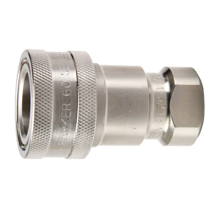 Acople Rápido Parker SSH6-62Y NPT Hembra de 3/4 in