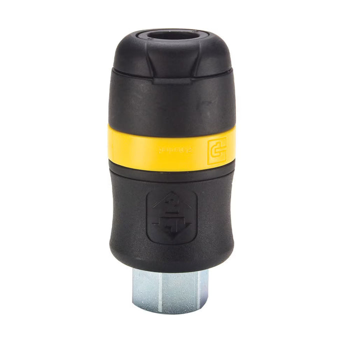 Acople Rápido de Seguridad para Aire Parker PBS-371-6FP NPTF Hembra de 3/8 in